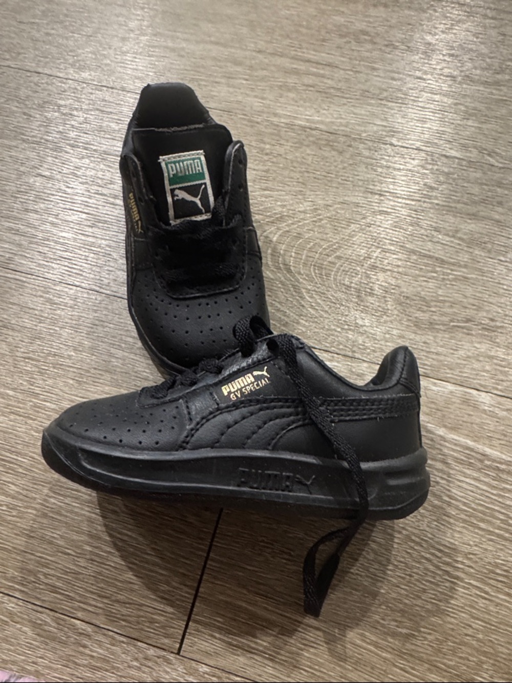 Puma Black Sneakers by Special toddler
